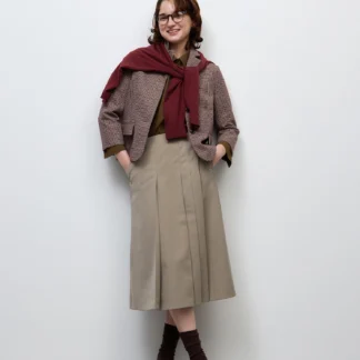 GU ランダムプリーツスカート CL