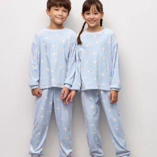 GU KIDSストレッチフリースラウンジセット(キャット)CZ