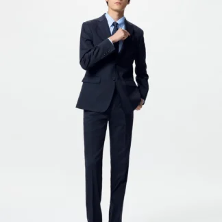 UNIQLO ストレッチウールスリムフィットパンツ