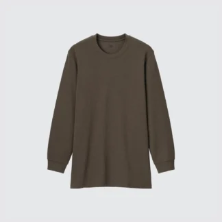 UNIQLO 極暖ヒートテックコットンクルーネックT/9分袖