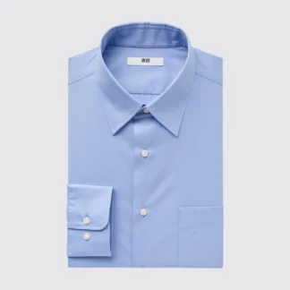 UNIQLO ファインクロスシャツ/レギュラー襟
