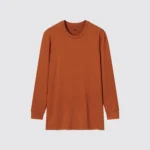 UNIQLO ヒートテッククルーネックT/9分袖
