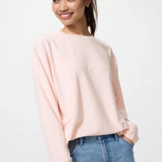 UNIQLO ソフトニットフリースクルーネックT