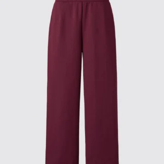 UNIQLO スウェットワイドパンツ/丈長め