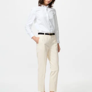 UNIQLO リネンコットンアンクルパンツ