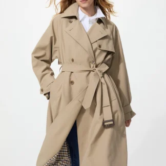 UNIQLO トレンチコート/リラックスフィット