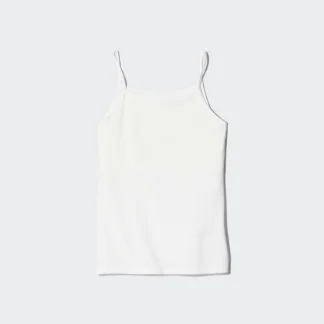 UNIQLO GIRLS エアリズムコットンブレンドキャミ胸二重