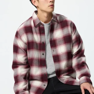 UNIQLO フランネルシャツ/オンブレチェック