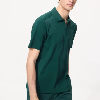 UNIQLO ドライEXハーフジップポロシャツ