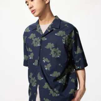 UNIQLO オープンカラーシャツ