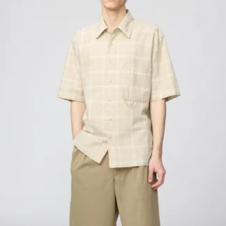UNIQLO ボクシーシャツ/チェック