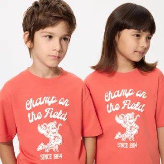 UNIQLO エアリズムコットングラフィッククルーネックTシャツ