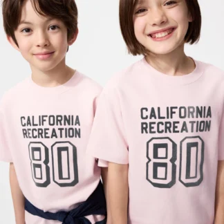 UNIQLO エアリズムコットングラフィッククルーネックTシャツ