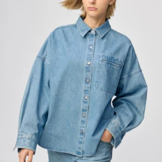 UNIQLO デニムリラックスシャツジャケット