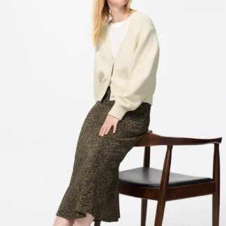 UNIQLO レーヨンプリントロングスカート