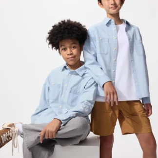 UNIQLO シャンブレーシャツ