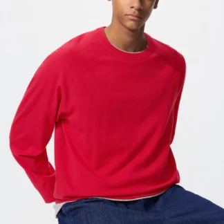UNIQLO ウォッシャブルクルーネックセーター