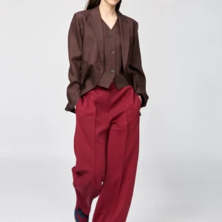 UNIQLO スウェットストレートパンツ/丈長め