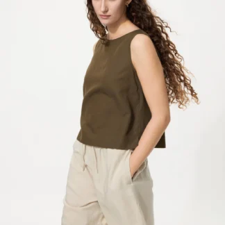 UNIQLO リネンブレンドイージーショートパンツ