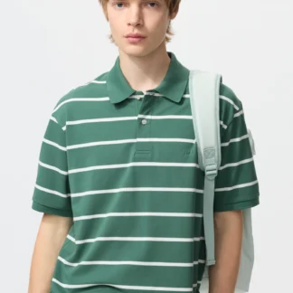 UNIQLO ドライカノコボーダーポロシャツ