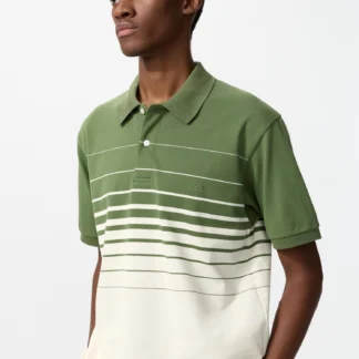 UNIQLO ドライカノコボーダーポロシャツ