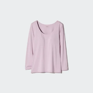 UNIQLO ヒートテックUネックブラTシャツ/8分袖