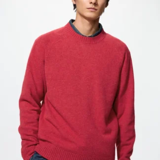 UNIQLO ラムクルーネックセーター