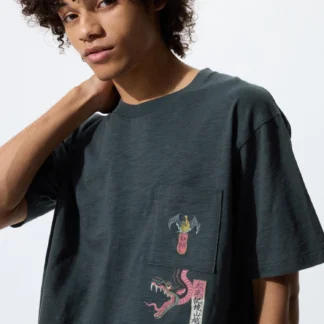 UNIQLO 浮世絵ブラック UT