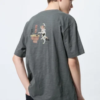 UNIQLO 浮世絵ブラック UT