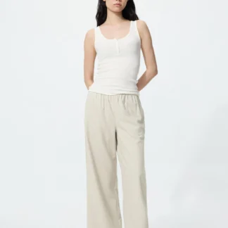 UNIQLO フランネルイージーパンツ
