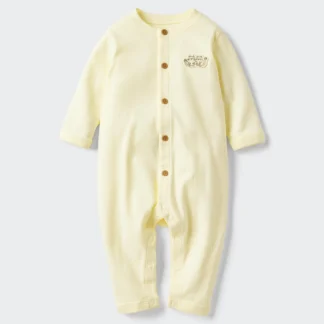 UNIQLO フライスカバーオール/前開き