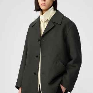 UNIQLO ウールブレンドショートコート