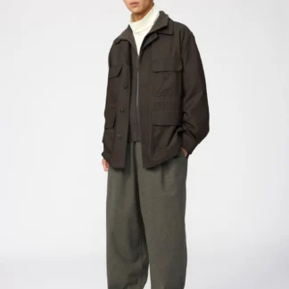 UNIQLO ブラッシュドジャージーワイドパンツ