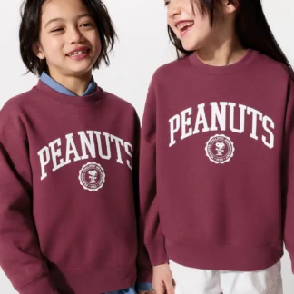 UNIQLO ピーナッツ ドライスウェットシャツ