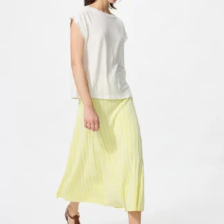 UNIQLO プリーツニットロングスカート