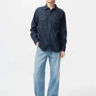 UNIQLO ストレートジーンズ/丈長め