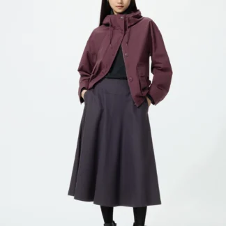 UNIQLO ブラッシュドジャージーフレアスカート