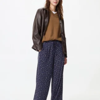 UNIQLO リブワイドイージーパンツ