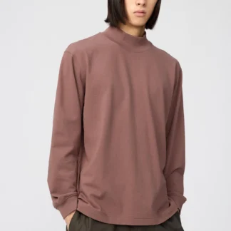 UNIQLO モックネックTシャツ