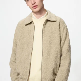 UNIQLO ボアフリースブルゾン