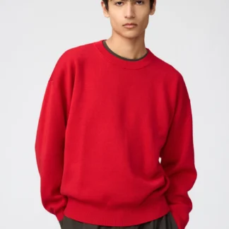 UNIQLO ダブルフェイスクルーネックセーター
