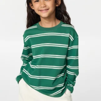 UNIQLO エアリズムコットンボーダークルーネックTシャツ