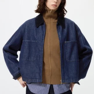 UNIQLO ジップアップショートジャケット