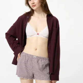 UNIQLO コットンボクサーイージーショートパンツ