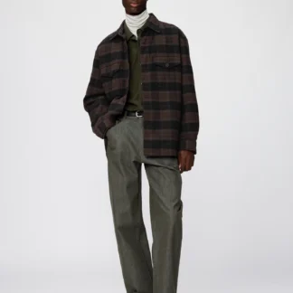 UNIQLO バレルジーンズ/丈長め