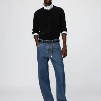 UNIQLO バレルジーンズ/丈長め