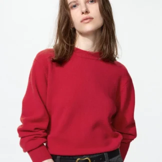 UNIQLO ラムクルーネックセーター