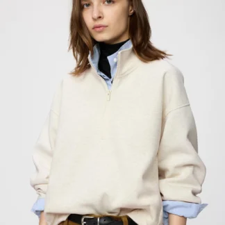 UNIQLO スウェットハーフジッププルオーバー