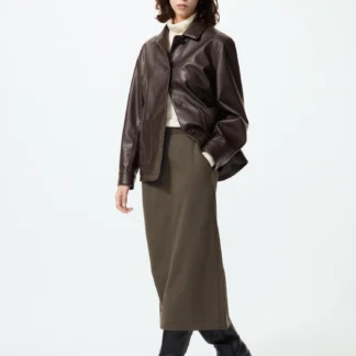 UNIQLO ボアスウェットナロースカート