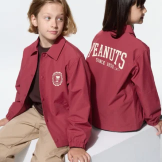 UNIQLO ピーナッツ コーチジャケット